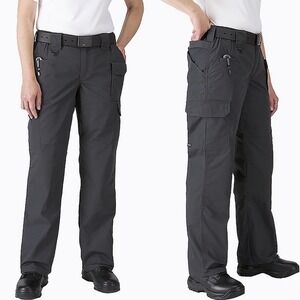 5.11 Tactical Womens Taclite‎ Pro Cargo Pants Black Ripstop Size 8 Regular